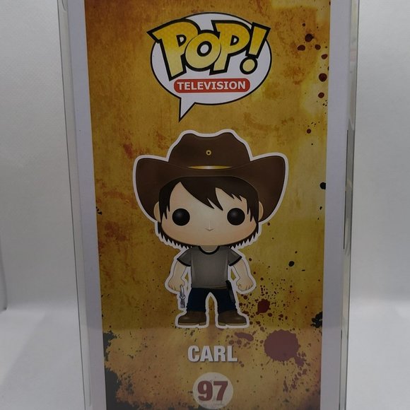 AMC The Walking Dead Carl Funko Pop - Picture 4 of 9